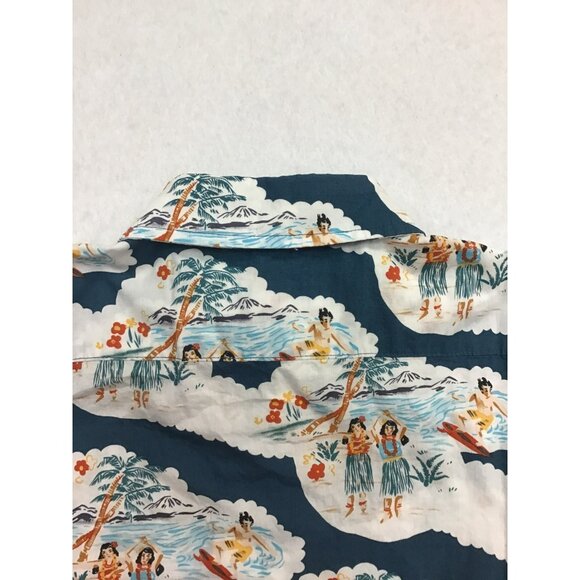 Kid Boy Hawaiian ButtonUp - Picture 5 of 7